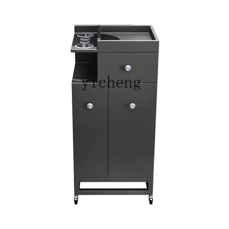 TQH barber shop tool cabinet trolley hair salon special hair shop tool cart custom multi-function