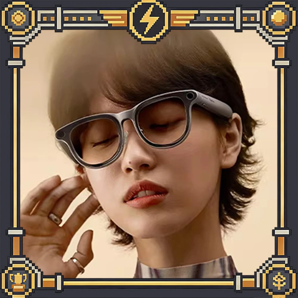 RayNeo V3 Slim AR Glasses 5P Custom Optical Lens 39g Falcon Imaging Plus IMX681 Sensor Smart Glasses 12 Million Pixels Gifts