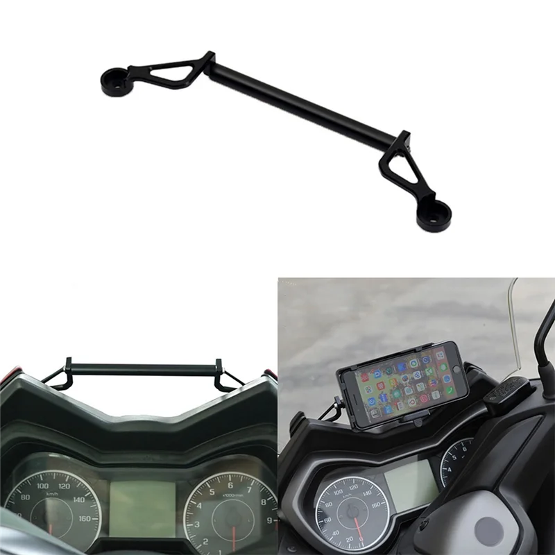 

Well Motorcycle Front Phone Stand Holder Phone GPS Navigaton Plate Bracket For XMAX 125 250 300 400 XMAX300 Xmax250 Parts