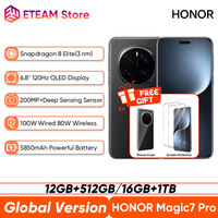 2025 New Global Version Honor Magic7 Pro 5G Smart Phone Snapdragon 8 Elite 6.8\