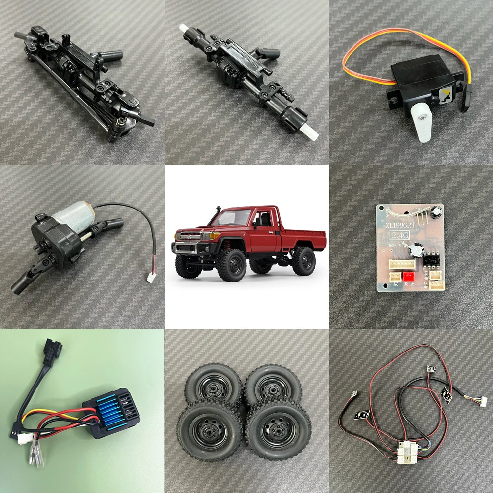 MN82 MN78 Original Parts 1:12 MN RC Full Scale Off-Road Crawler Upgrade Accessories Drive Shaft 50A Independent ESC