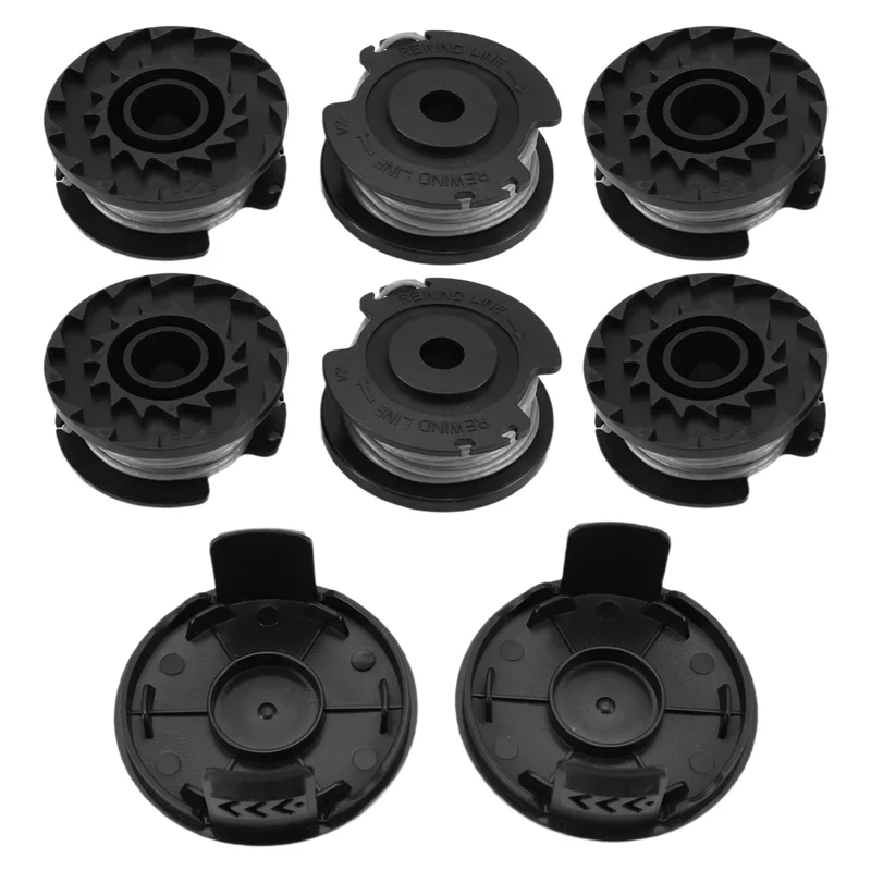 Strimmer Spool Replacement For , 8Pcs String Trimmer Spool Compatible With  Cordless Grass Trimmer Art 23 SL-ABLI