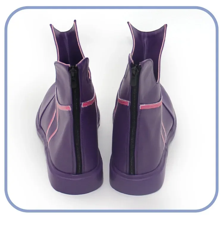 LOL il ragazzo che spezzato il tempo Ekko Scarpe cosplay Stivali di carnevale di Halloween Cosplay Prop Scarpe in pelle PU su misura