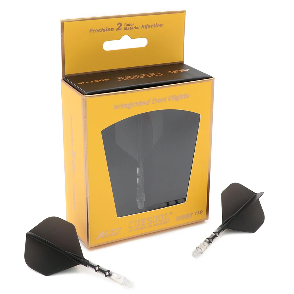 CUESOUL ROST T19 Integrierter Dartschaft und Flight Big Standard Shape, 3er-Set – Detail 4