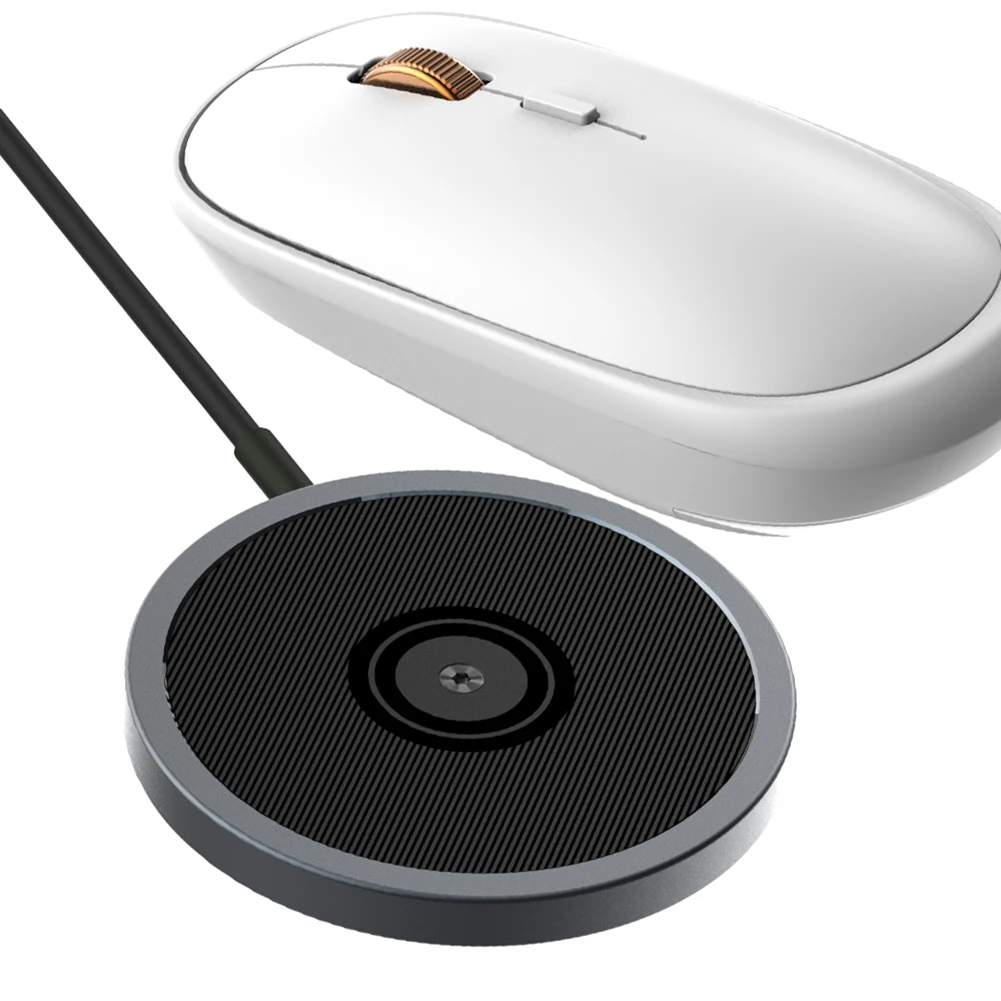 Automatic Mouse Movement Simulator with Button Virtual Mouse Mover 5V 1A Wired Wireless Mouse Compatible for Computer Awakening