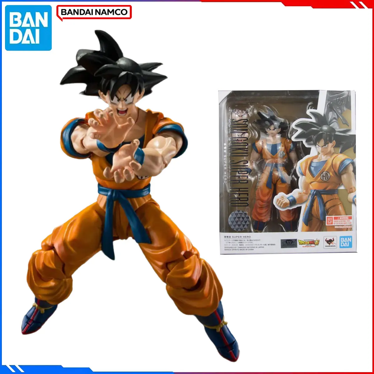 

Оригинальные комплекты моделей Bandai Dragon Ball SHF 1/12, аниме-фигурки Сон Гоку, супергерой, экшн-модель, игрушки, Рождественский подарок для