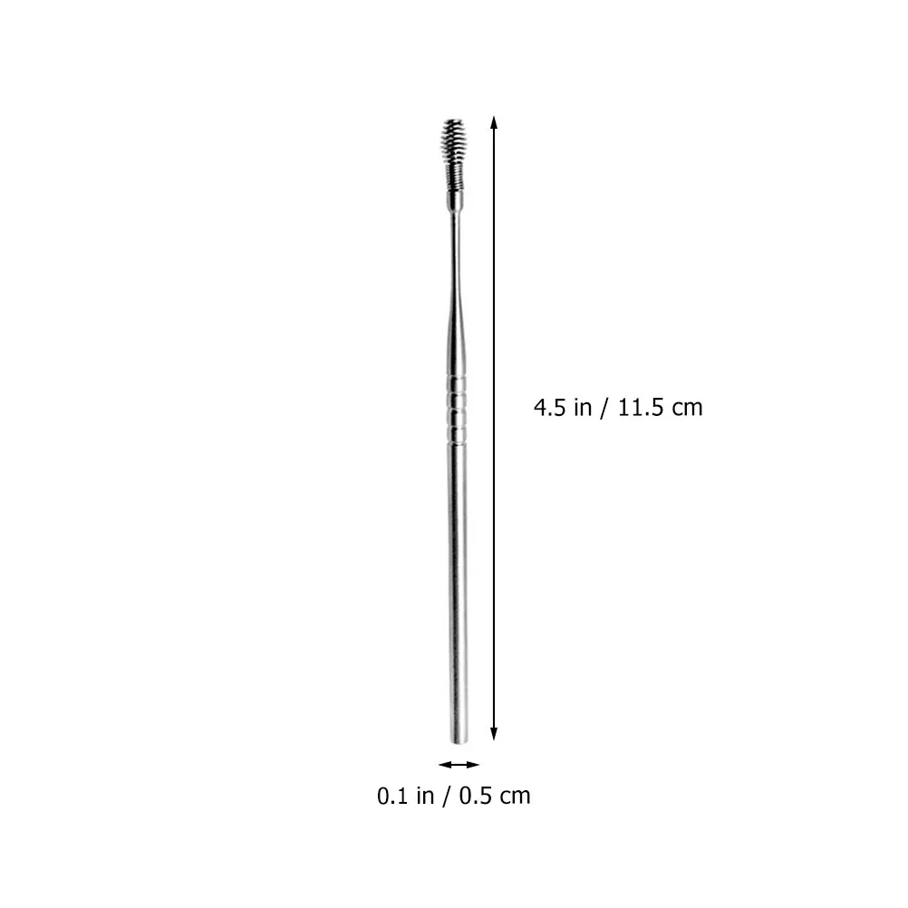 4Pcs Stainless Steel Ear Tool Easy to Handle Nonslip Design Delicate Craftsmanship Ear Health Removal Tool Home Earpick