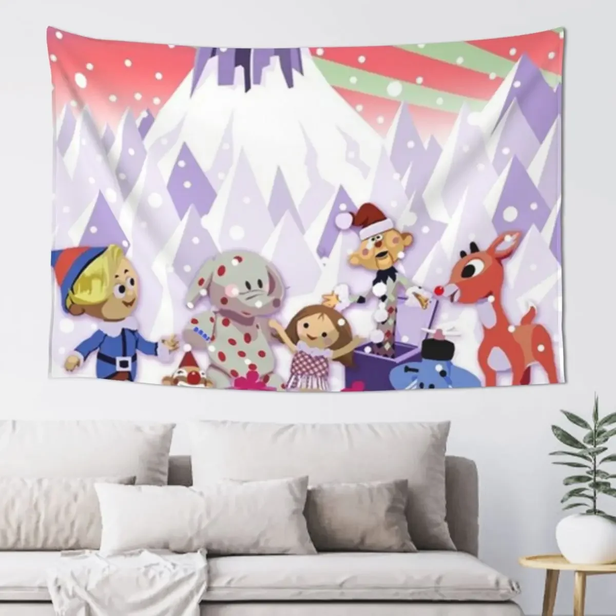 

Island of Misfit Toys Tapestry House Decoration Wall Mural Wall Decoration Tapestry