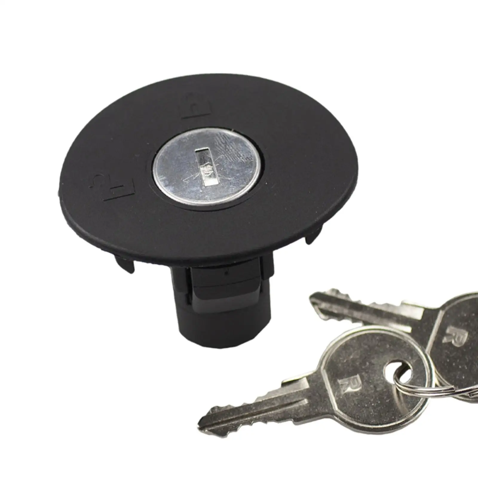 Replacement Fuel Cap Door with Key for Ford Edge 2011-2014 Escape 2009-2012 Expedition 2010-2017