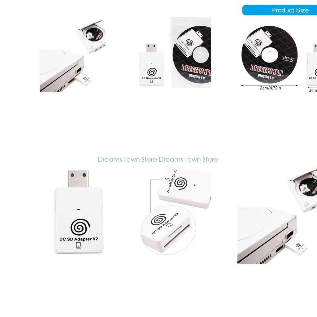 

Устройство чтения карт памяти HX6A OBV819 со светодиодной подсветкой для совместимости с игровой системой Dreamshell