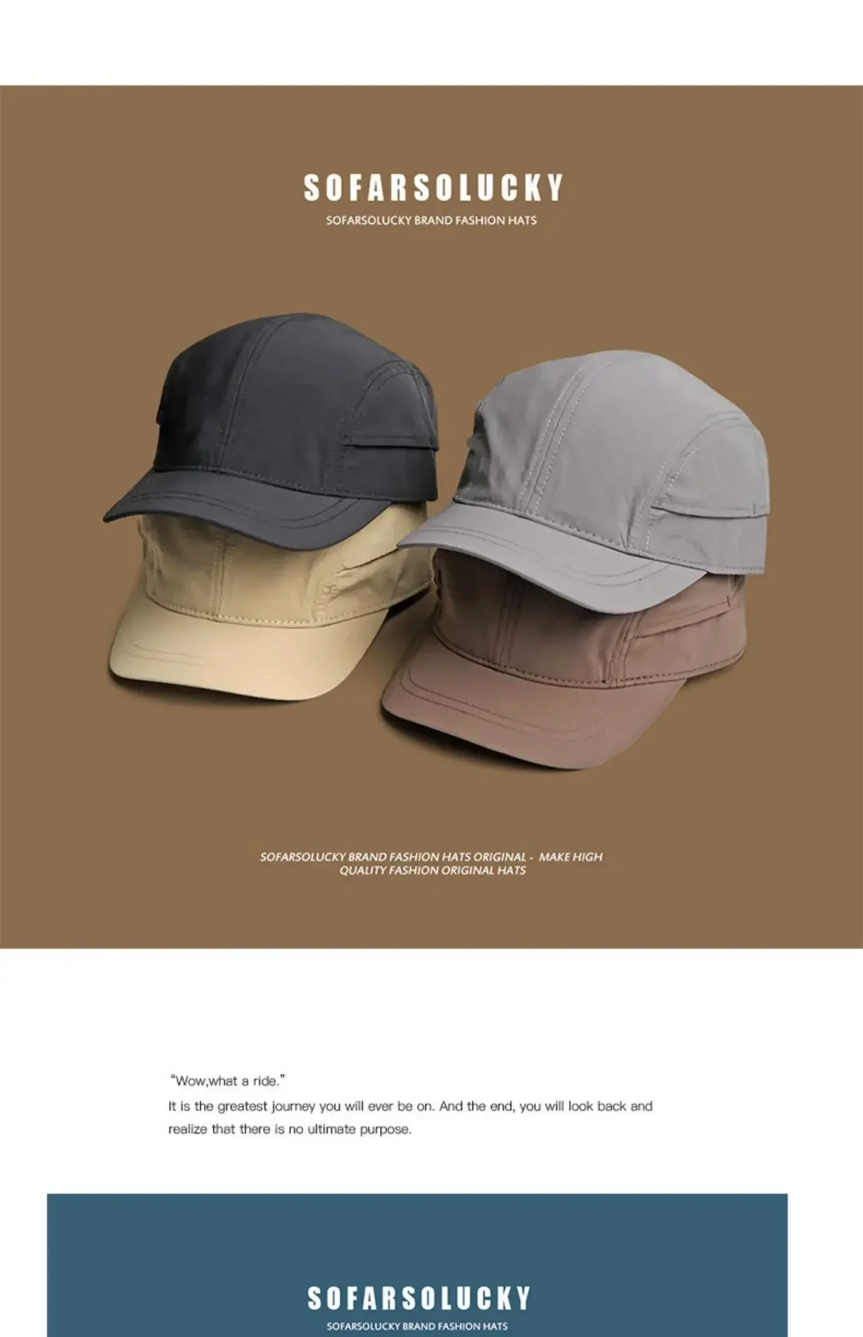 Japanese Style Workwear Short Brim Quick-Drying Baseball Cap Women\'s Summer Korean Street Versatile Short Brim Peaked Cap Men