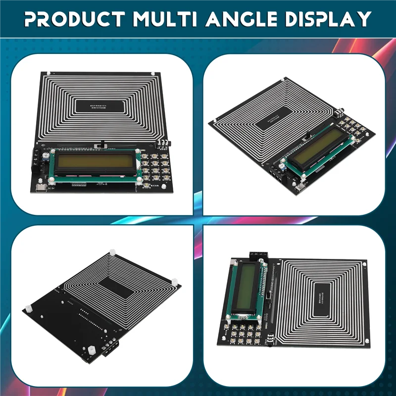 

Precise Adjustable DC 7.83Hz Schumann Resonance Ultra-Low Frequency Pulse Wave Generator Audio Resonator With Type-C Cable