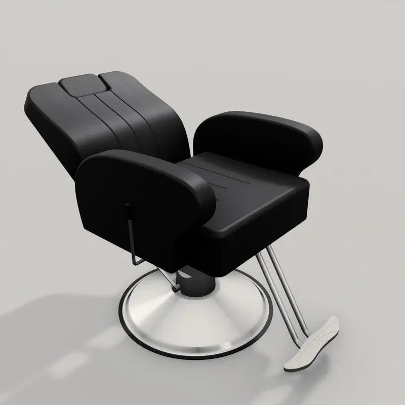 Collapsible Barber Chair Rotating Lifting Hair Cutting Seat for Salon Tattoo Shop Factory Direct Sale Professional Beauty