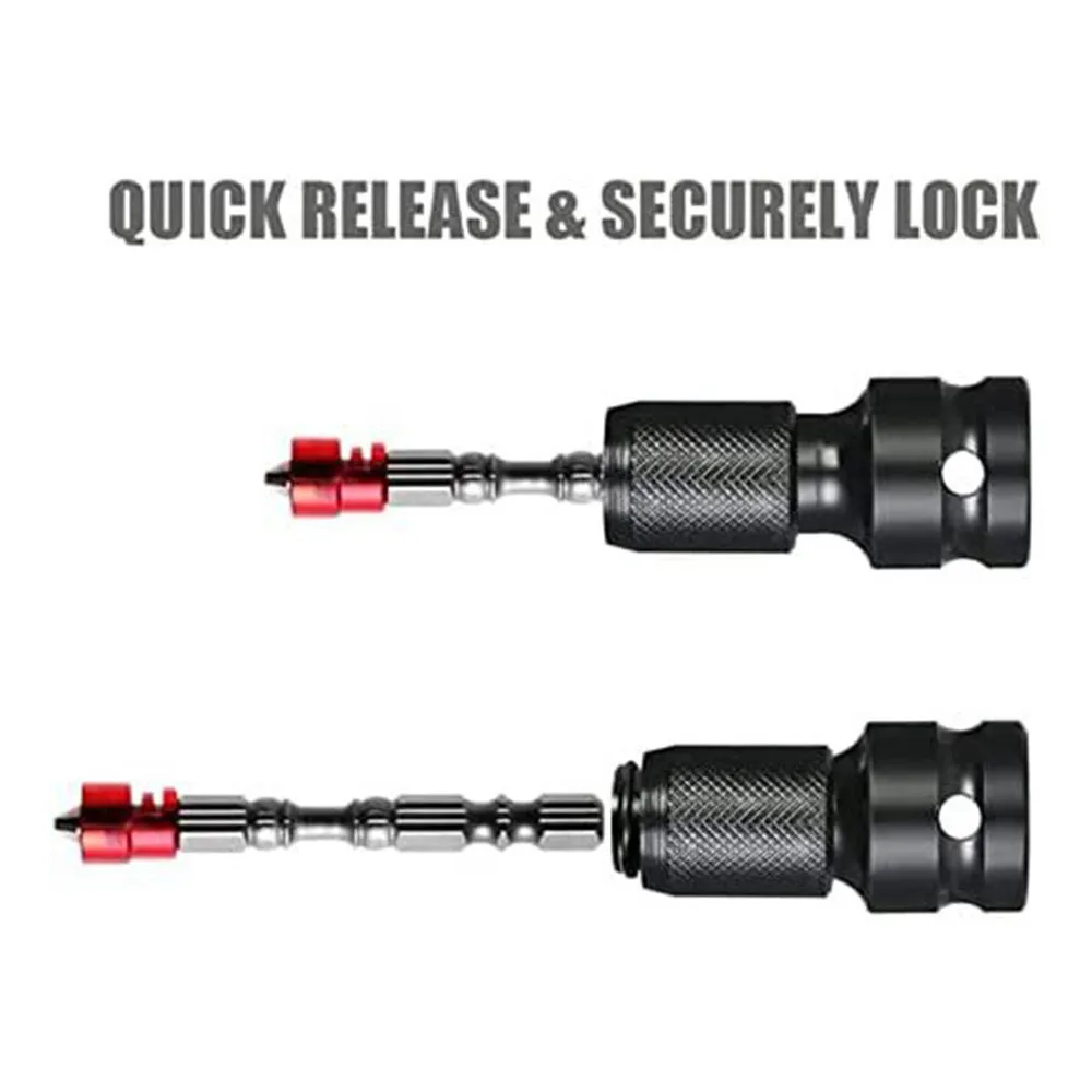 1pcs e Wrench Adapter Socket Ratchet Torque Wrench Adapter 1/2 Inch Square to 1/4 Inch Hex Ratchet Socket Converter