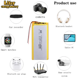 3.7 V lithium polymer battery 4000 mah large-capacity PDA tablet PC MID 5055110