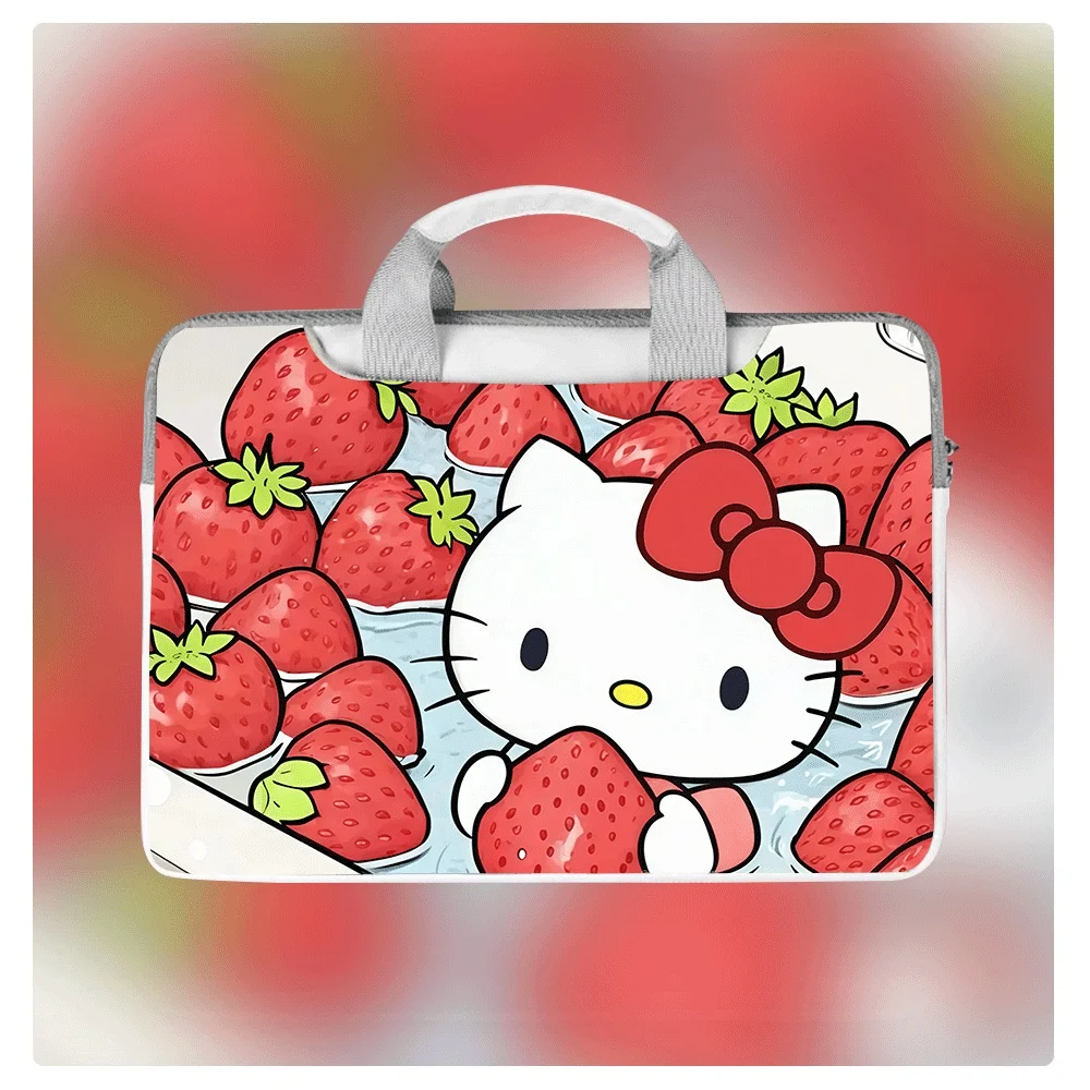 

Cute Hello Kitty Laptop Bag 12 13 14 15 16 Inch Shockproof Laptop Case Waterproof Storage Bag for Tablets IPad Learning Machine