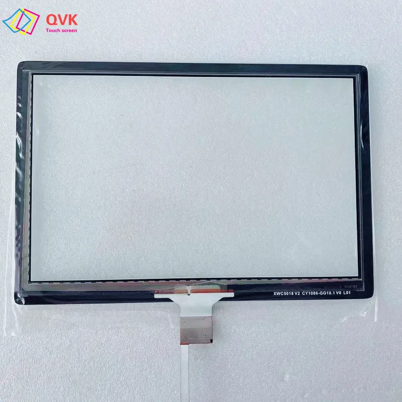 10 inch For FIVESTARS Internet transaction integration equipment capacitive touch screen digitizer sensor external glass panel