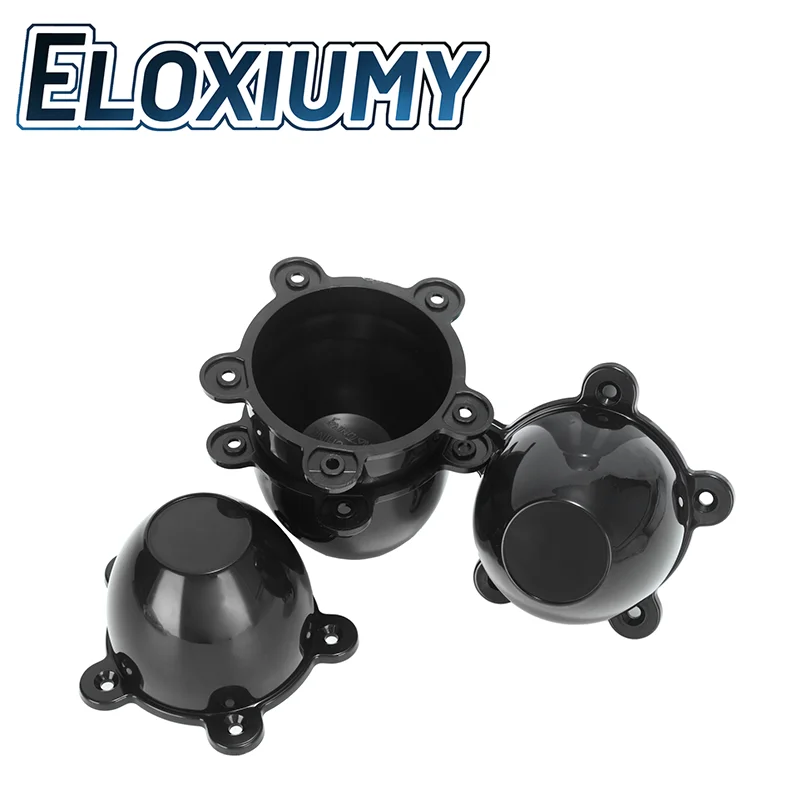 Eloxiumy 1pc or 4pcs 5 Ear Wheel Rim Center Cap #898008 2-1/8" Auto Replacement Parts Accessories Car Rims Caps Center Covers