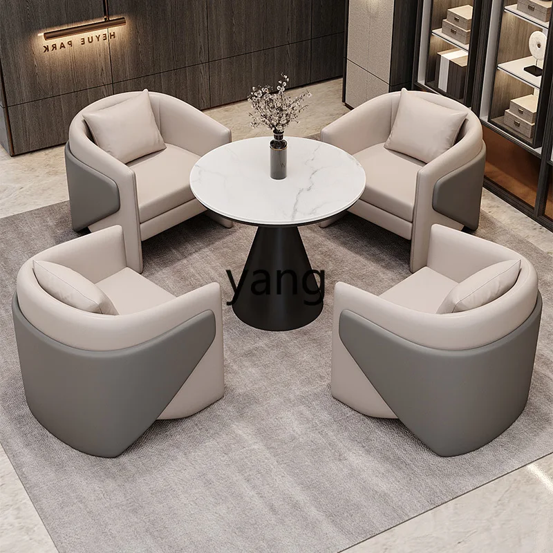 LH negotiates table and chair leisure hotel lobby beauty light luxury reception sofa combination