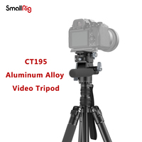 SmallRig CT195 Foldable Camera Tripod FreeBlazer Aluminum Alloy Video Tripod Kit With Tripod Head For Vlog live Streaming 4307