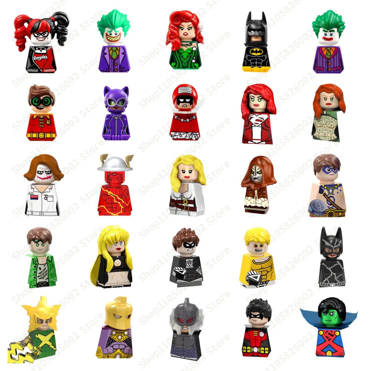 In stock Superhero Building Blocks - New Release Popular Classic Hero Characters Mini Brick Toys - Perfect Party Gifts