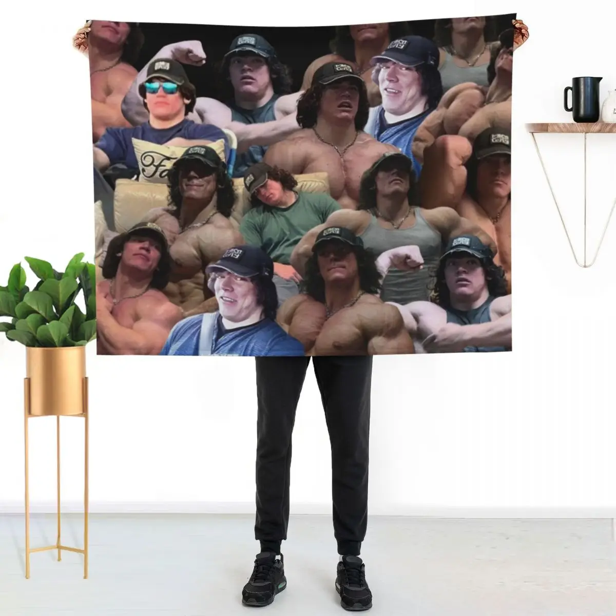 sam sulek photo collage Throw Blanket Moving halloween Luxury Brand Shaggy Soft Beds Plaid on the sofa Blankets