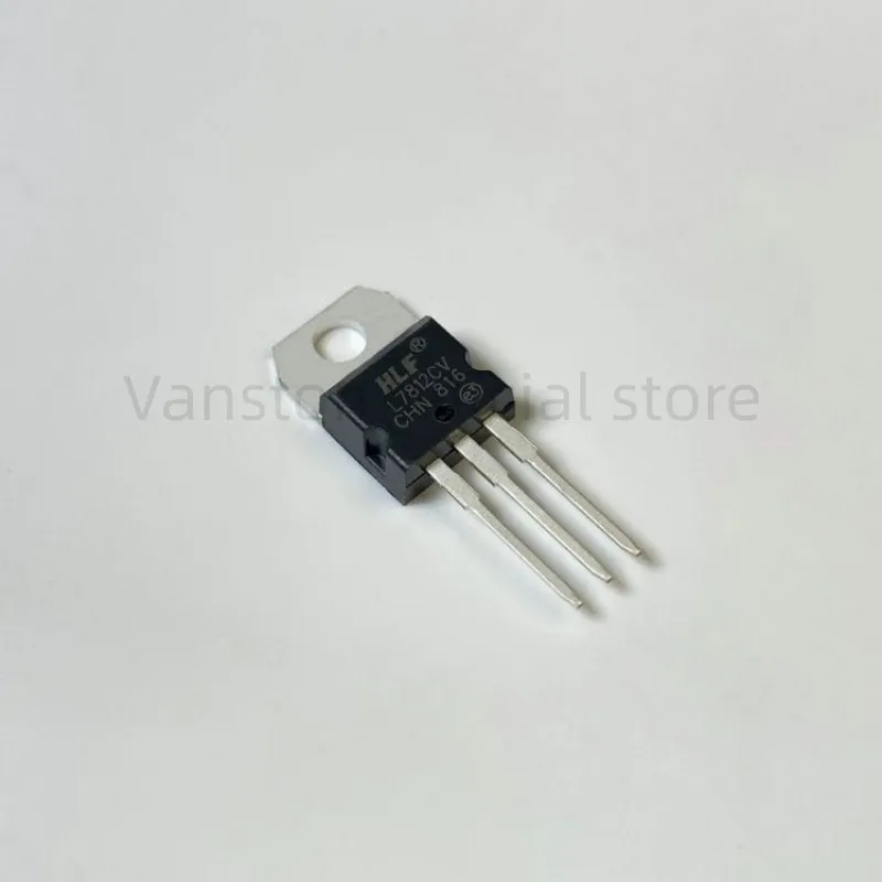 10pcs L7812CV Three-terminal voltage regulator TO-220 1.5A12V Brand new original