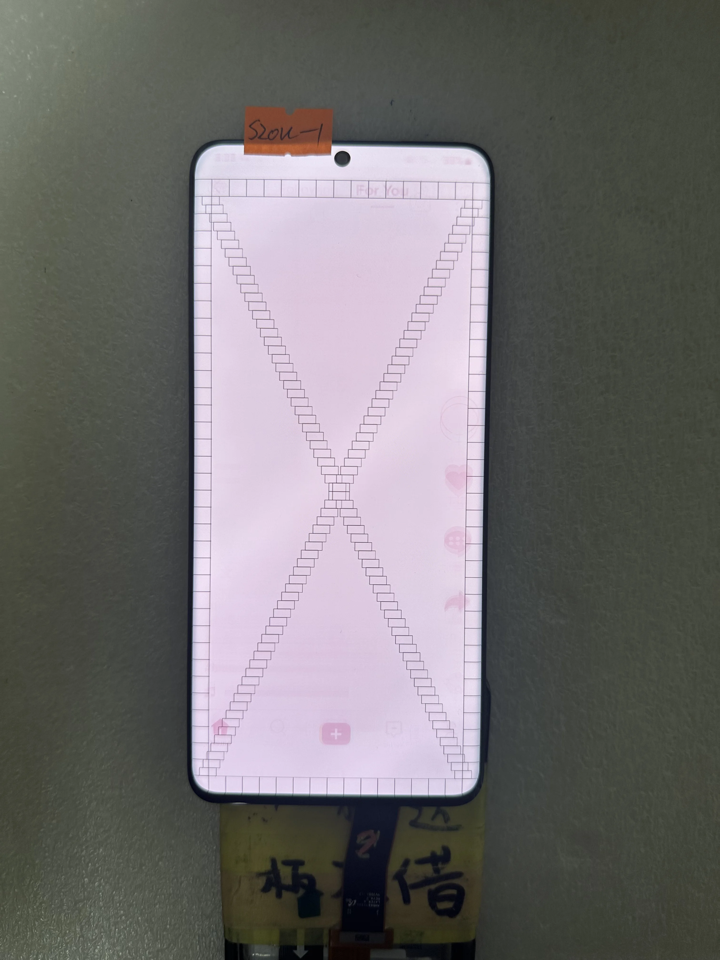 screen has defects suitable for Samsung Galaxy S20 Ultra G988B/G988U AMOLED touch screen replacement component display