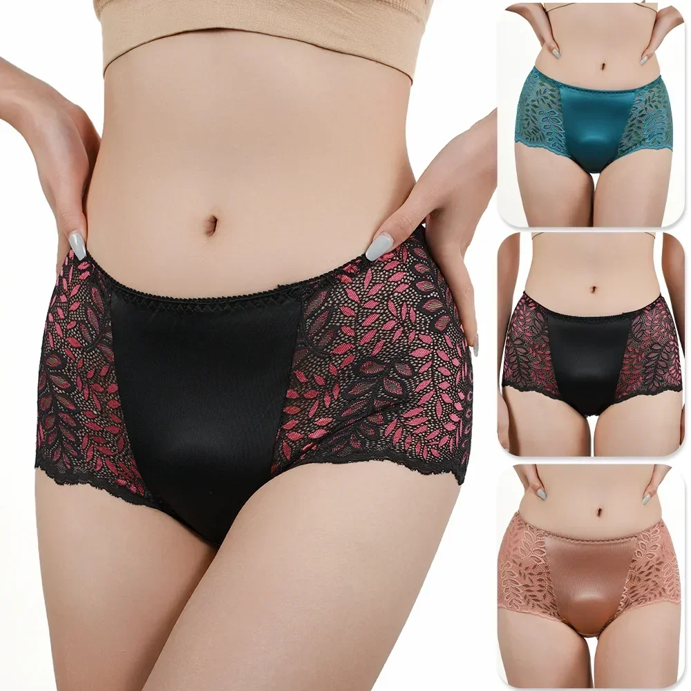 Sexy Lace Women Underwear Mid Waist Embroidered Temptation Panties Female Hollow Briefs Plus Size Lingerie Hip Lift Underpants