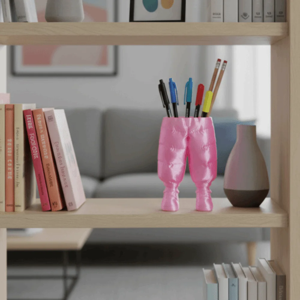 Creative 3D Pants Pen Holder PLA Large Capacity 3D Printed Pencil Case Waterproof Portable Stationery Storage Box Daily