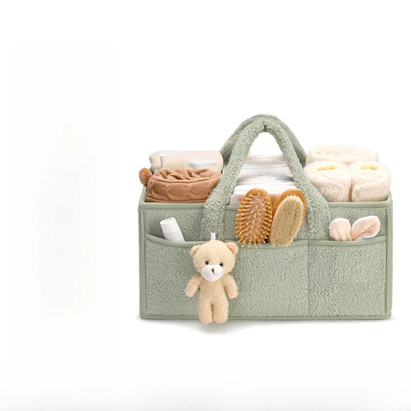 large-capacity-plush-baby-diapers-storage-bag-travel-mom-bag-double-shoulder-bag-curvy-fitting-baby-diapers-organizer