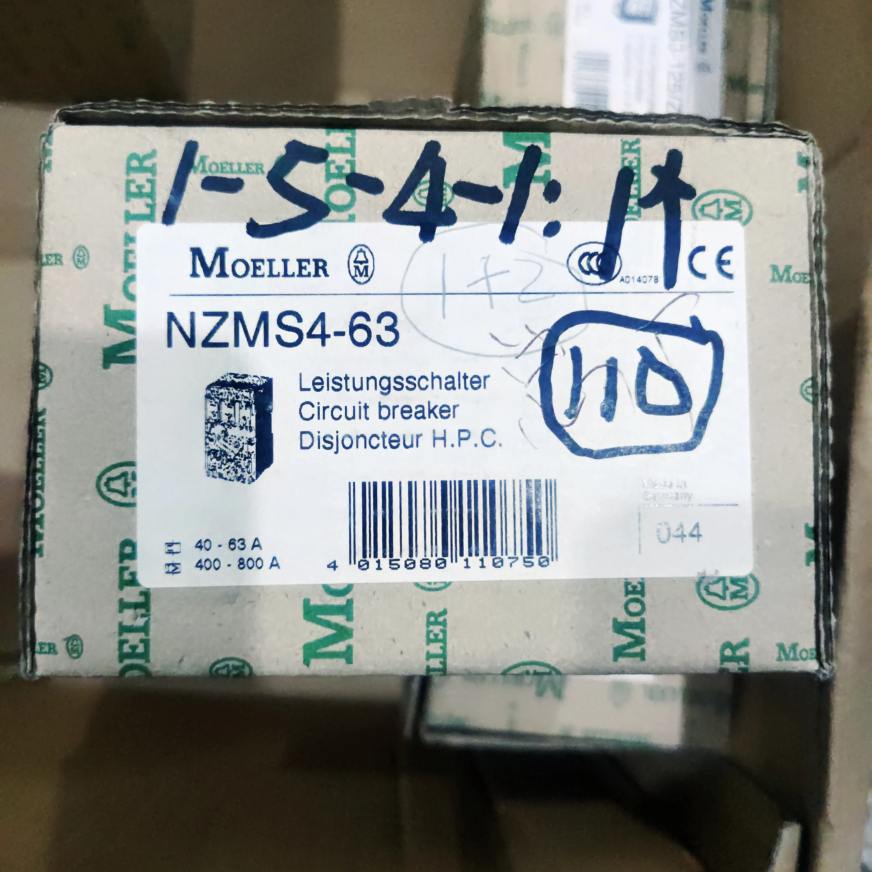 MOELLER NZMS4-63