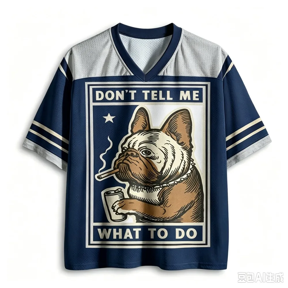Vintage-style Playful Smoking Dog 3D Print Quick-dry Sports Men Women Vneck Loose Tshirt Fashionable StreetY2K Parental Clothing