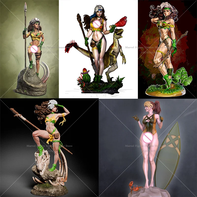 

1/24 1/18 Scale DIY Self-assembled GK 3D Resin Un-panited White Model Wilderness Lands Ability Evolution Combat Power Anna Marie