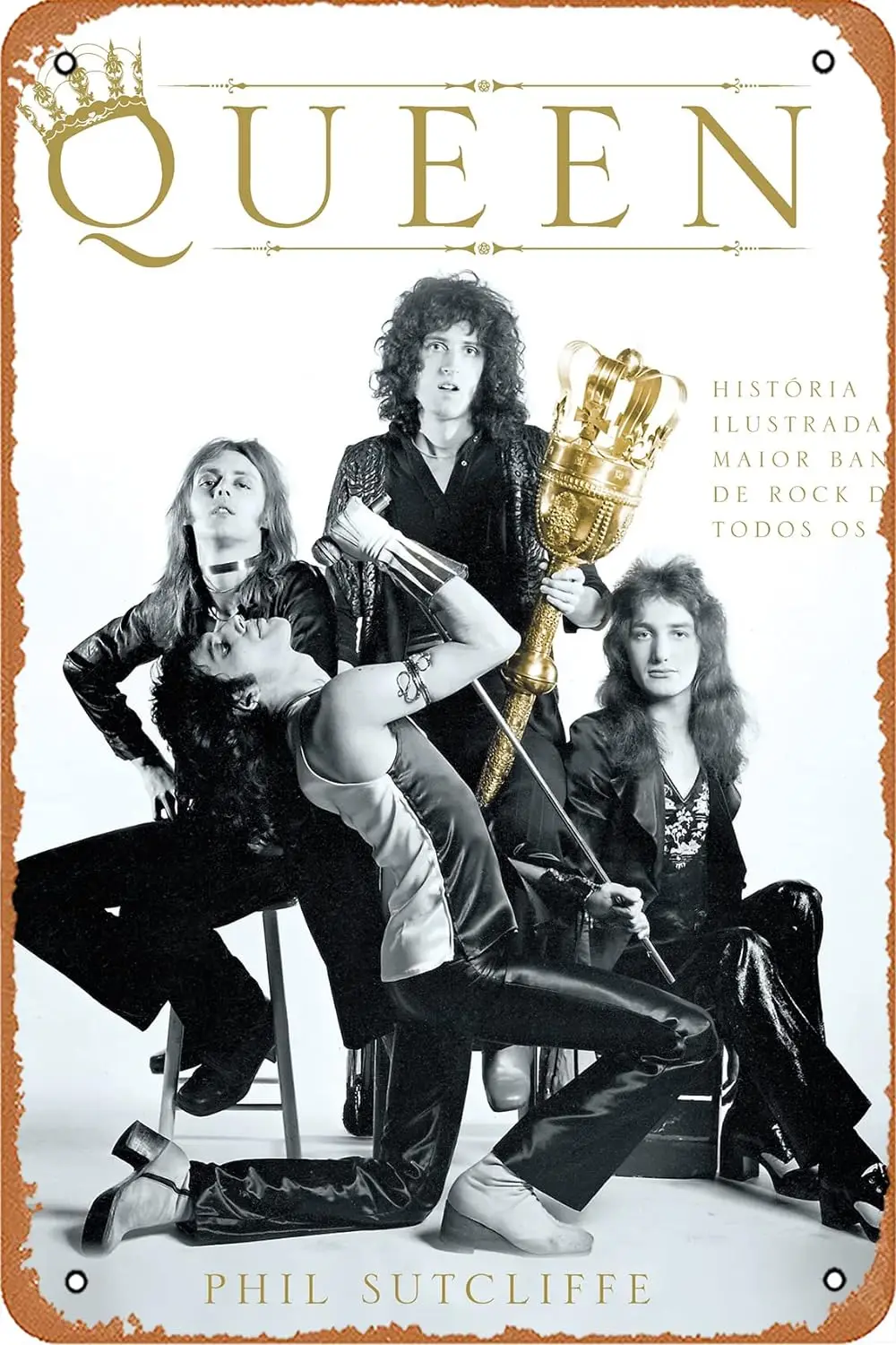 Queen Rock Band Poster (3) Novelty Metal Sign Retro Wall Decor for Home Gate Garden Bars Restaurants Cafes Office Store Pubs