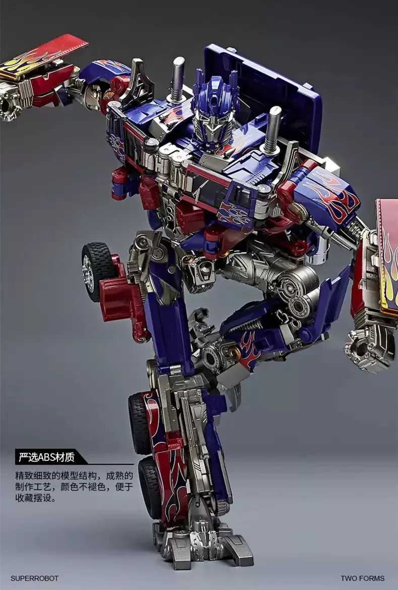 30CM Transformation Optimus Prime Bumblebee Megatron Schwarz Gold Roboter Spielzeug Legierung Star Commander Lkw Auto Spielzeug Action Figur geschenk – Detail 18