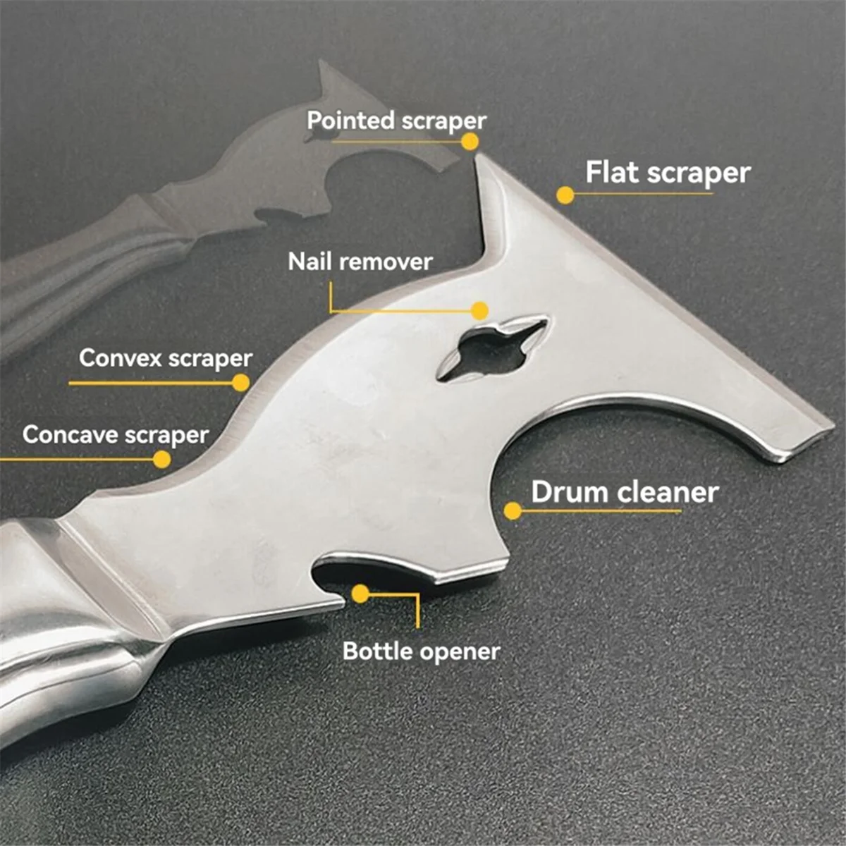 

A002 Многофункциональный цельный шпатель, шпатель для чистки шпателя, шпатель для штукатурки, строительный инструмент для обклеивания гипсокартона