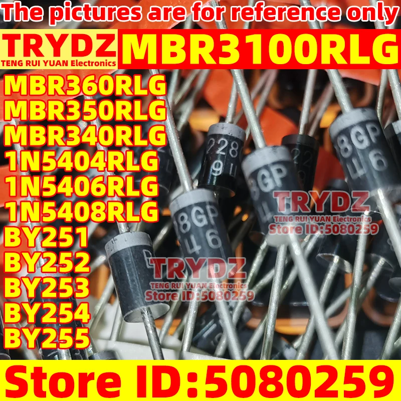 200/100/50 قطعة MBR360RLG MBR350RLG تفعل-201