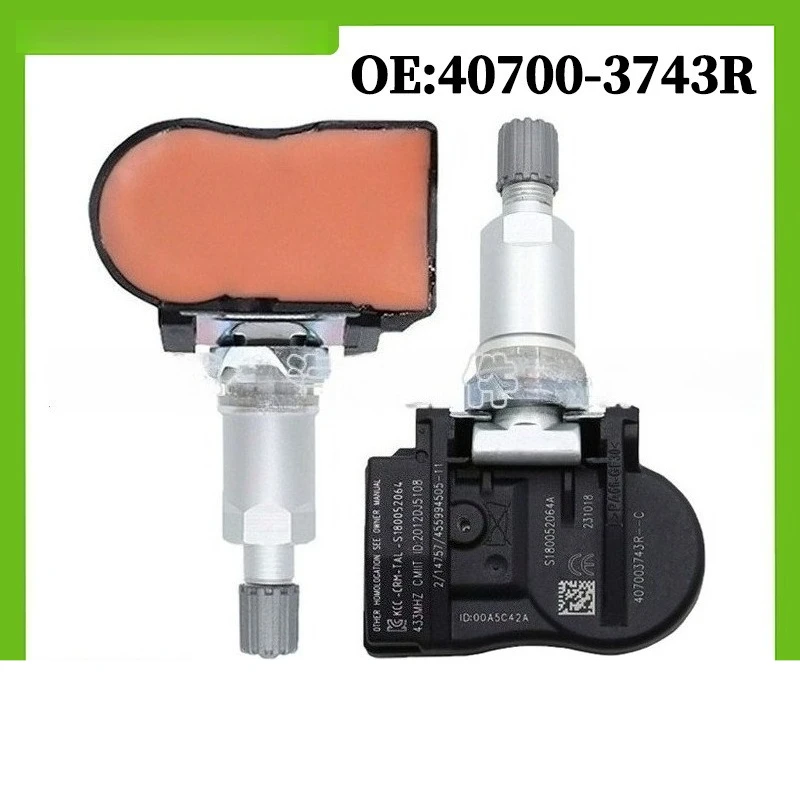 

407003743R 1/4pcs TPMS Tire Pressure Monitor Sensor For Renault Fluence Laguna Latitude Megane Van Scenic Zoe