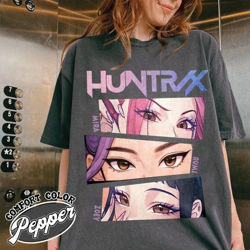 

Kpop Demon Hunters Saja Boys Soda Pop Graphic T-shirts Gift for Fan Woman Man Summer Cotton Tshirts Classic Outdoors Tee Clothes