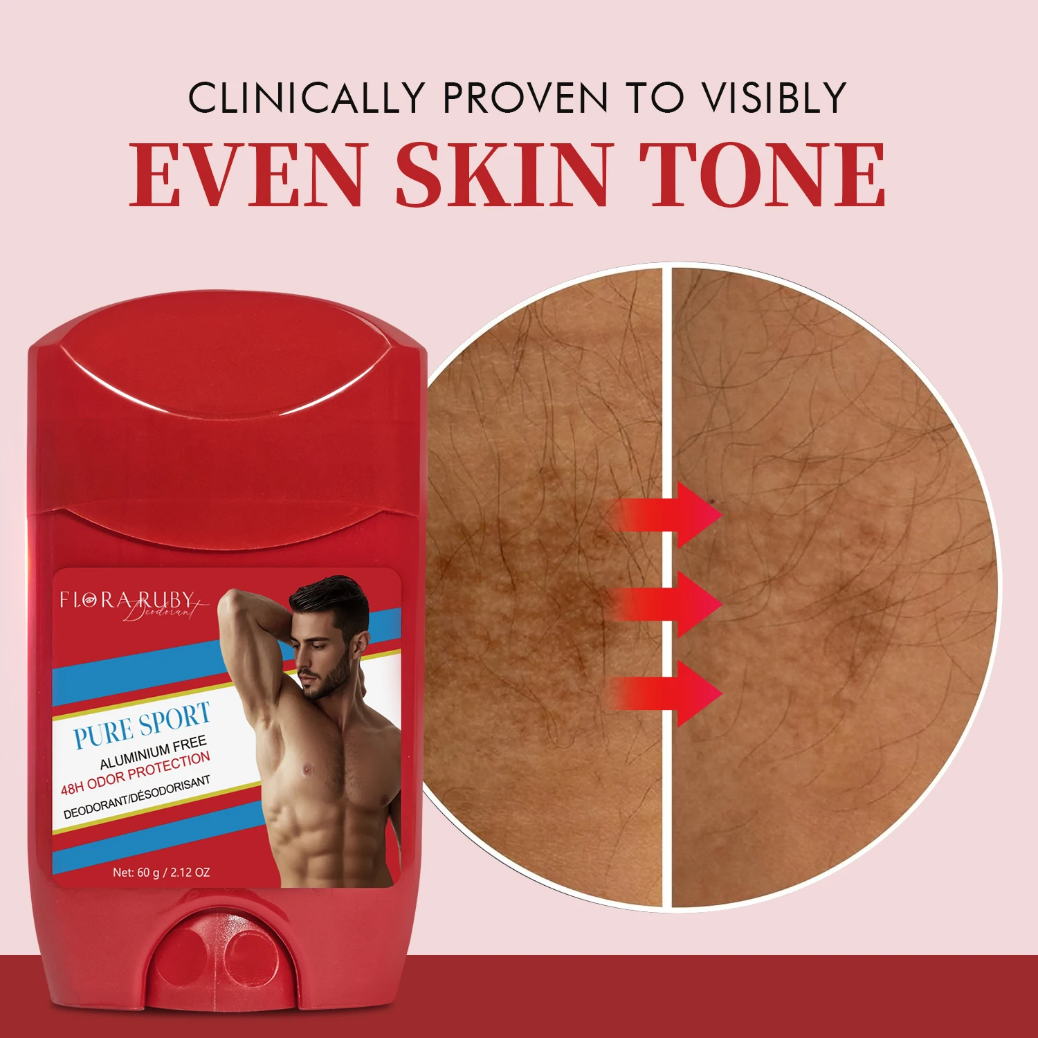 Männer Sandelholz Deodorant Stick Schwitzen Halten Trocknen Anhaltenden Duft Entfernen Achselhöhle Geruch Unterarm Erfrischen Sticks Erfrischen 5Pcs