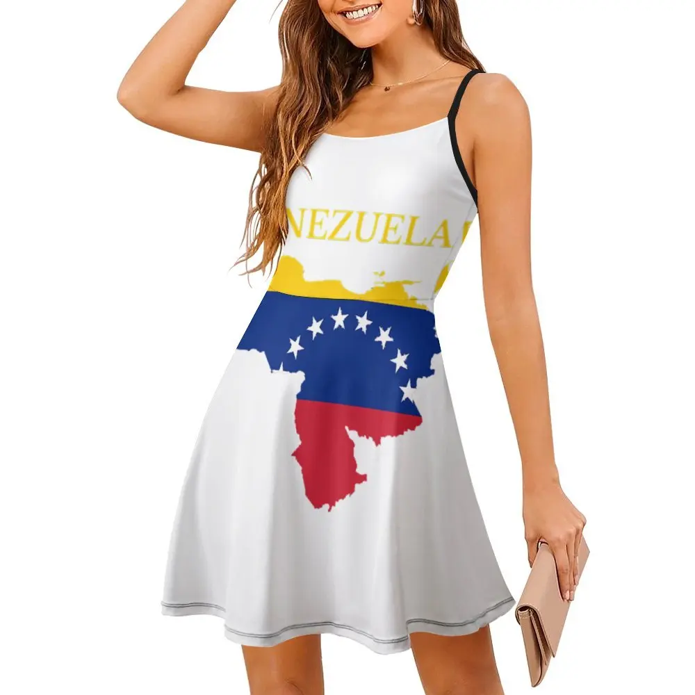 Vestido Sexy con bandera del mapa de Argentina para mujer, ropa informal con tirantes para cócteles, divertida