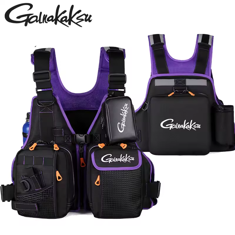 New Professional Sea Fishing Life Jacket Outdoor Large Buoyancy Rowing Adult Swimming Water Sports Rescue Fishing Undershirt