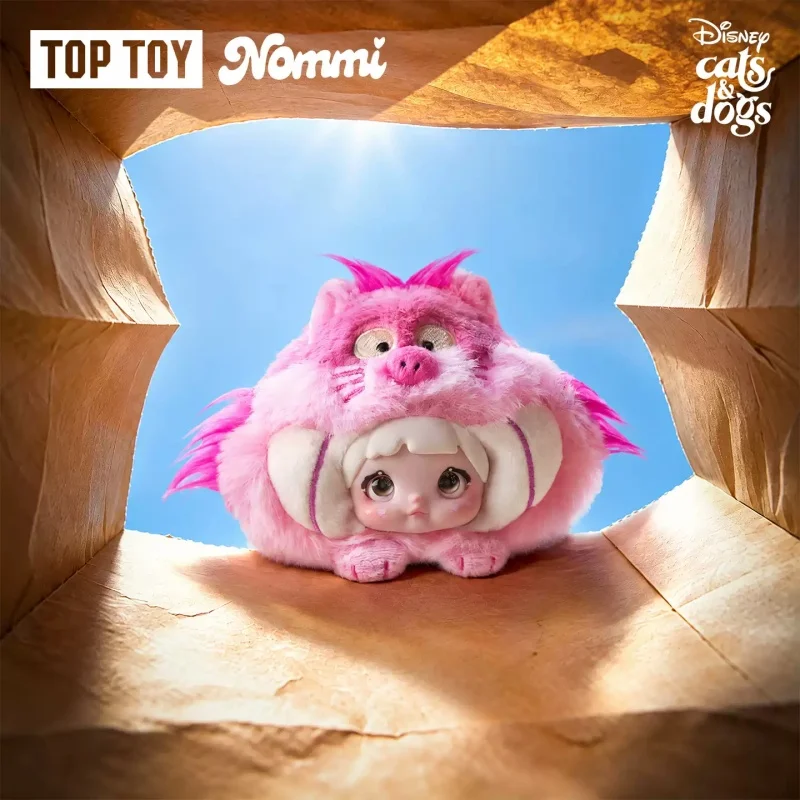 TOPTOY Nommi Disney Kitty Diaries Series Plush Doll Crossbody Bag Blind Box Mystery Box Toys Kawaii Ornaments Figurines Home