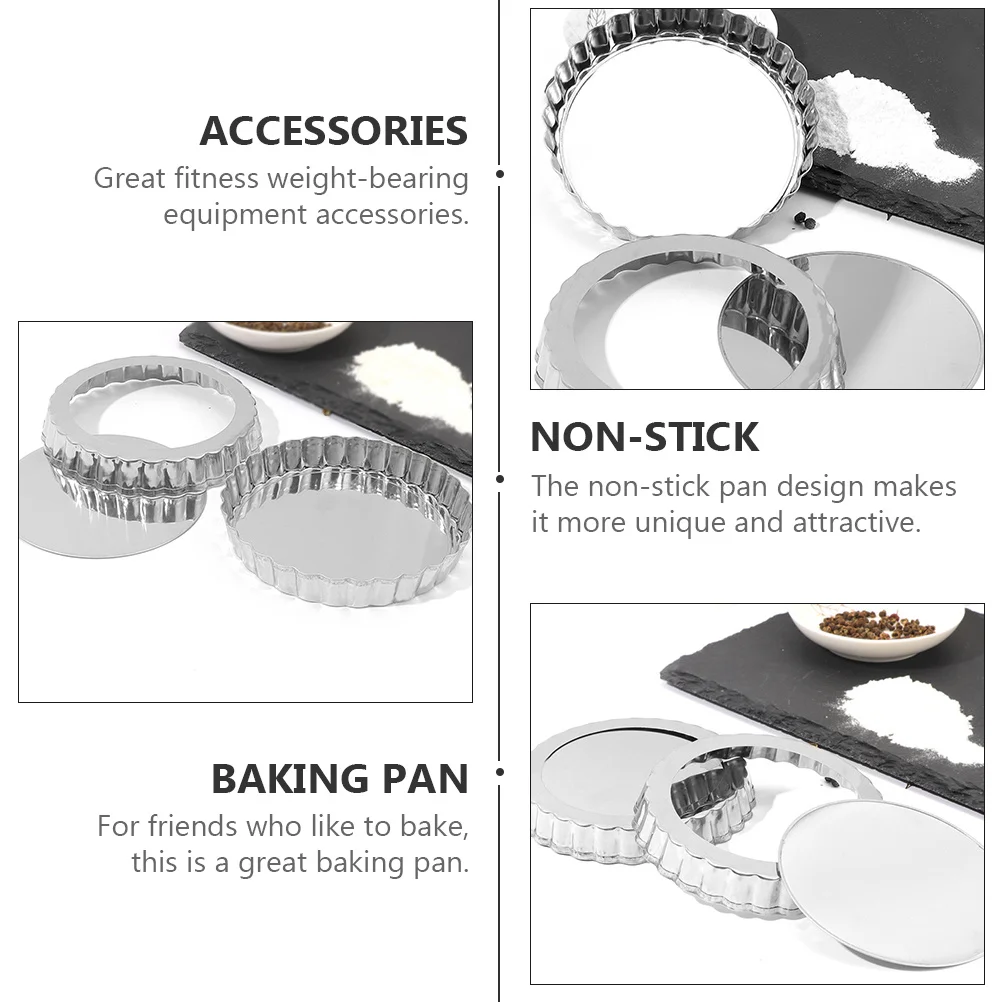 

2Pcs Non-Stick Cake Bread Pan Heat-Resistant Baking Mold Practical Kitchen Baking Supplies Non-Stick Bread Pan