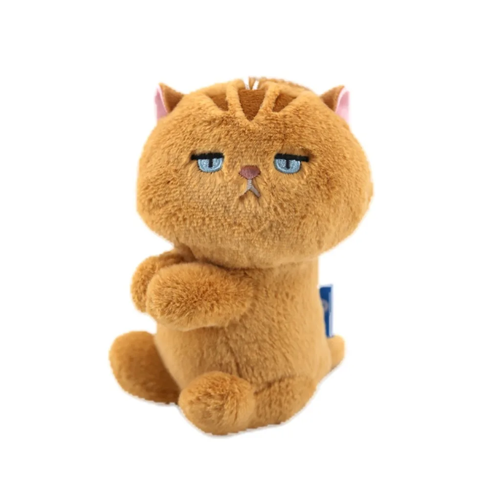

Cute Soft Cartoon Clip Cartoon Animal Cat Pendant Keyring Stuffed Key Chain Bag Hanging