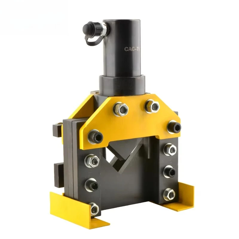 CAC-75 bar Pump Hydraulic Angle Steel Cutter Angle Iron Busbar Cut ting Machine Tool