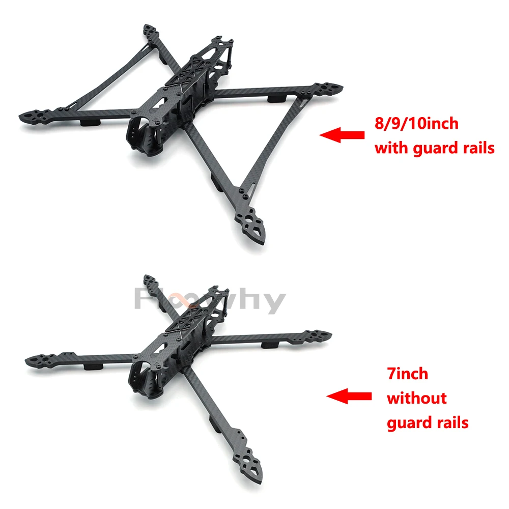 Mark4 V2 Mark 4 FPV Racing Drone Frame 7 inch/8 inch/9 inch/10 inch  Quadcopter Freestyle DIY Assembly kits parts