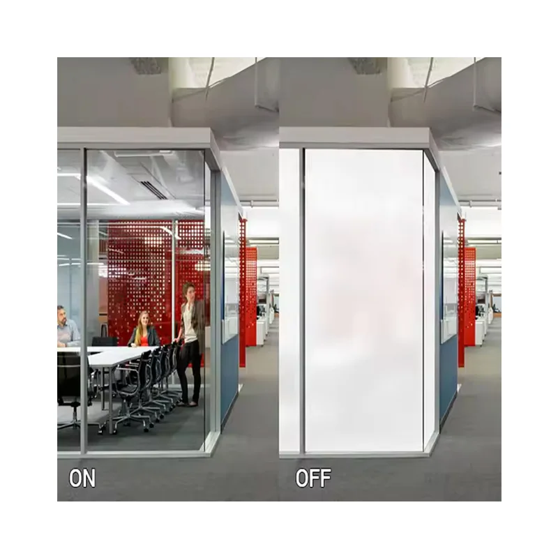 Electric Tinting PDLC Cam Filmi Kumandali Smart Tint Selfadhesive Switchable Glass Foil PDLC ITO Switchable Smart Film PDLC Film