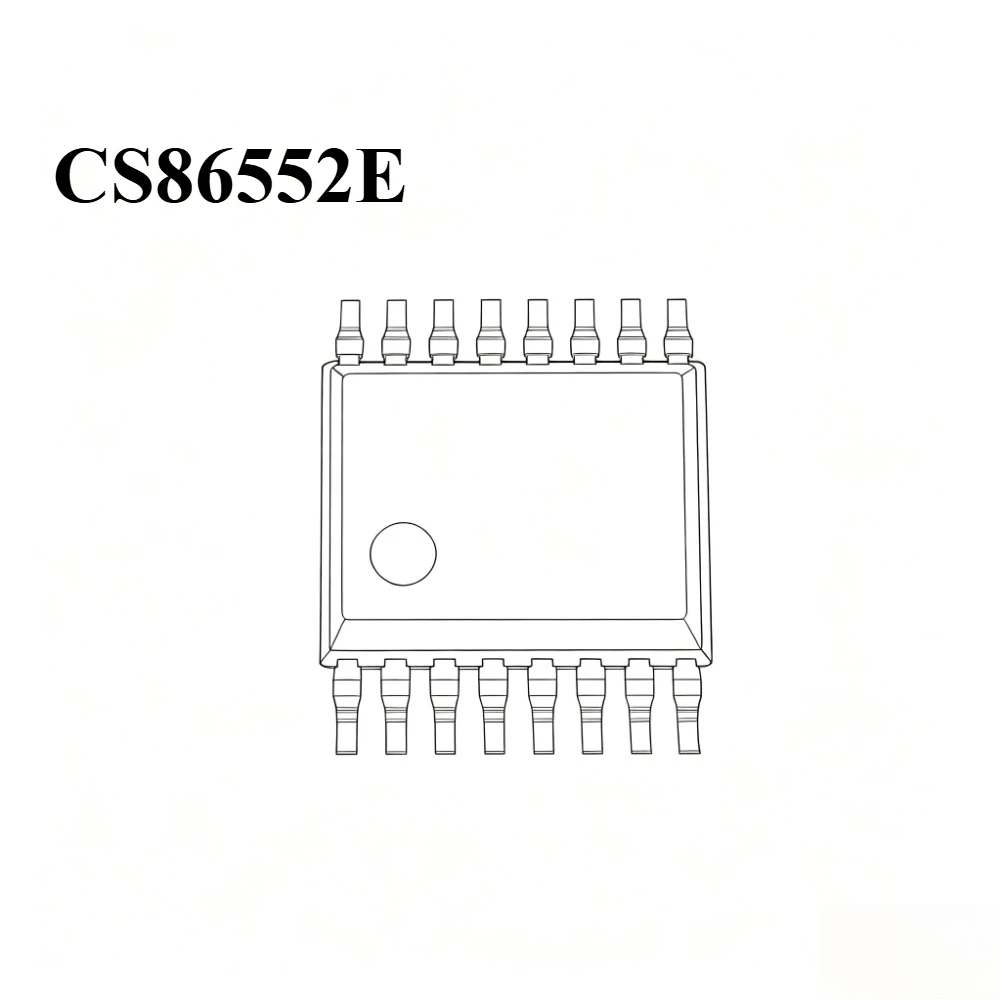 10PCS 30PCS 50PCS CS86552E spread spectrum features 40x gain filter-free class D audio amplifier